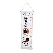 Meetladder Textiel Zebra, 140cm