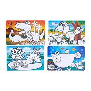 Placemat Animals, Set of 12