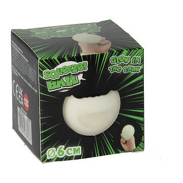 Squeeze ball Glow in the Dark, 6cm