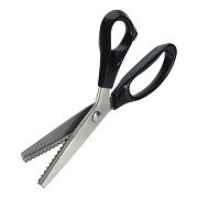 Scissors with Knurling function Black