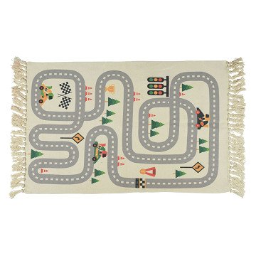 Race track rug, 80X120cm