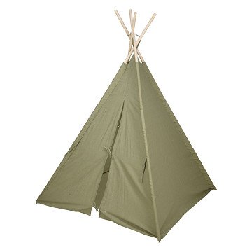 Tipi-Zelt Grün, 160 cm