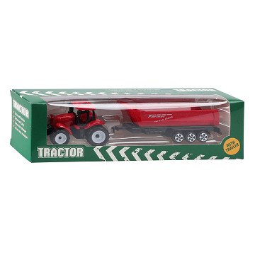 Tractor with Trailer, 20.5cm
