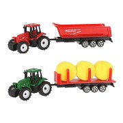 Tractor with trailer, 20.5 cm