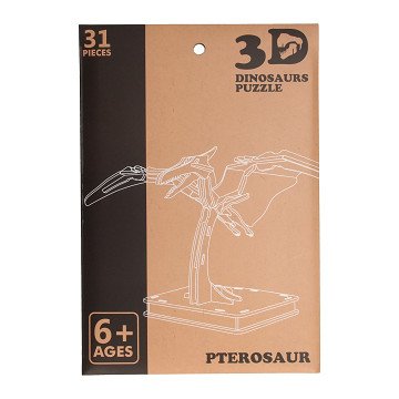 Wooden 3D Puzzle Dinosaur