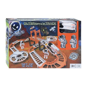 Space Race Track Playset, 31pcs.