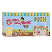 Kinderspielzelt Eisdiele, 123cm