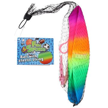 Rainbow Bungee Ball on Rope