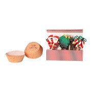 Kuchenformen-Set Weihnachtsdesign, 48tlg.