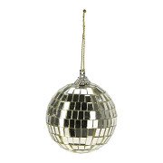 Mirror Disco Ball Champange Gold, 6cm