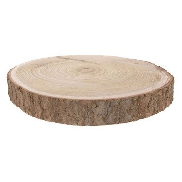 Tree disc with bark 29-34 cm