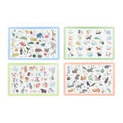 Placemat Animals, 12 pcs.