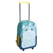 Kindertrolley Dino Blauw