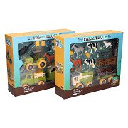 Bauernhof-Spielset mit Traktor