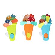 Squeeze Hand Fan Ice Cream