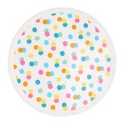 Plates with Dots 22.5cm, 4 pcs.