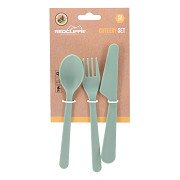 Cutlery Recycled Plastic Set, 3 pieces.