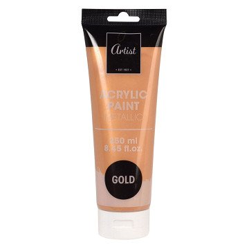 Gold Acrylic Paint - 250ml
