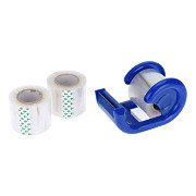 Adhesive tape holder with 3 rolls