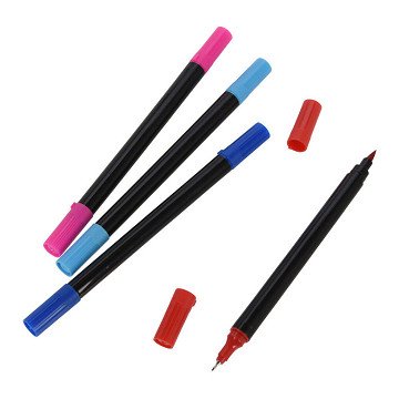 Pinselstift mit Fineliner-Set