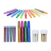 Glitter Set for Crafting, 21 pcs.