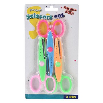Children's Scissors Set, 3 pcs.