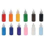 Fabric Paint, Set of 12 Colors