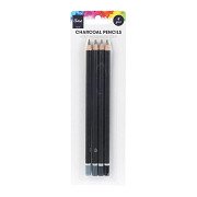 Charcoal Pencils, 4 pcs.
