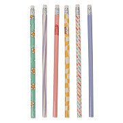 Gray HB Pencils Print, 6 pcs.