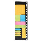 Sticky Notes Set, 11x25 Sheets