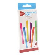 Colored Ballpoint Pens, 5 pcs.