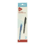 Erasable Ballpoint Pen, Set of 2