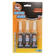 Super glue gel, 3 pcs.