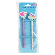 Pencil with Eraser, 2 pcs.