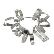 Cookie cutter set on Ring, 11 pcs.