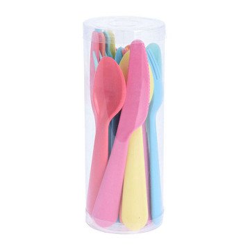 Cutlery set Color, 18 pcs.