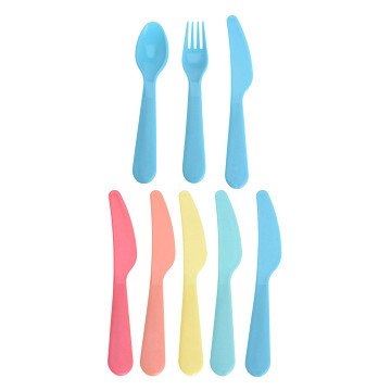Besteckset Color, 18-teilig.