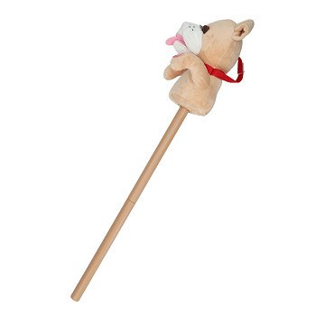 Hobby Horse Dog with Sound Brown