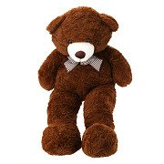 XXL Plush Teddy Bear Dark Brown, 120cm