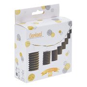 Goldene Laternengirlande, 3,5 Meter