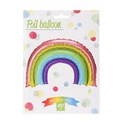 Regenbogen-Folienballon, 60cm