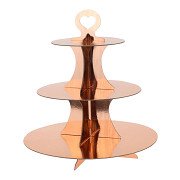 Etagere Cardboard 3 Layers Pink