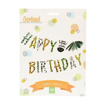 Happy Birthday Banner, 180cm