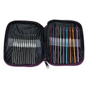 Crochet hook set, 22 pcs.