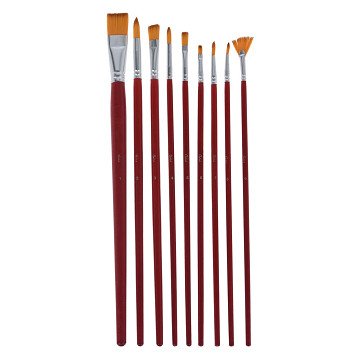 Brushes Set, 9 pcs.