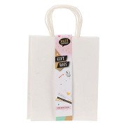 Gift Bag White Paper, 5 pcs.