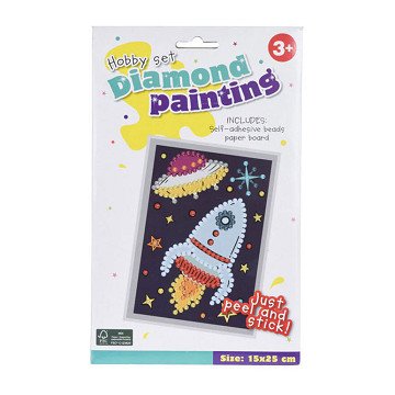 Bastelset mit Diamantmalerei-Motiven