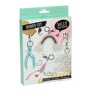 Make your own Macrame Keychains, 4 pcs.