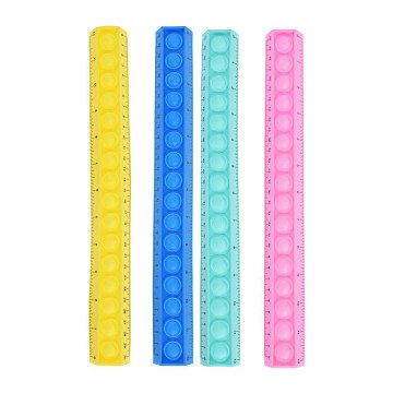 Liniaal Pop It Silicone, 31cm