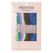 Embroidery Thread Set 8 Pieces, 8x7m